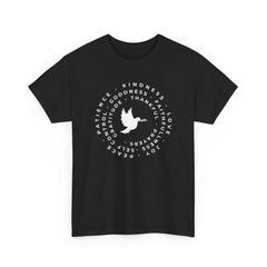 Faith & Gratitude Dove Shirt – Christian Inspirational T-Shirt – Kindness, Love & Peace Graphic Tee