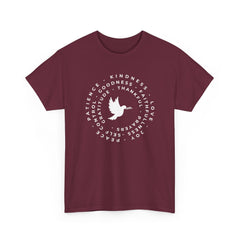 Faith & Gratitude Dove Shirt – Christian Inspirational T-Shirt – Kindness, Love & Peace Graphic Tee