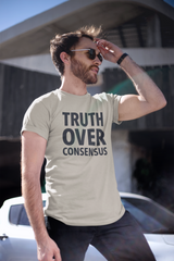 Truth Over Consensus Shirt – Political Free Speech Conservative Tee, Bold Statement T-Shirt