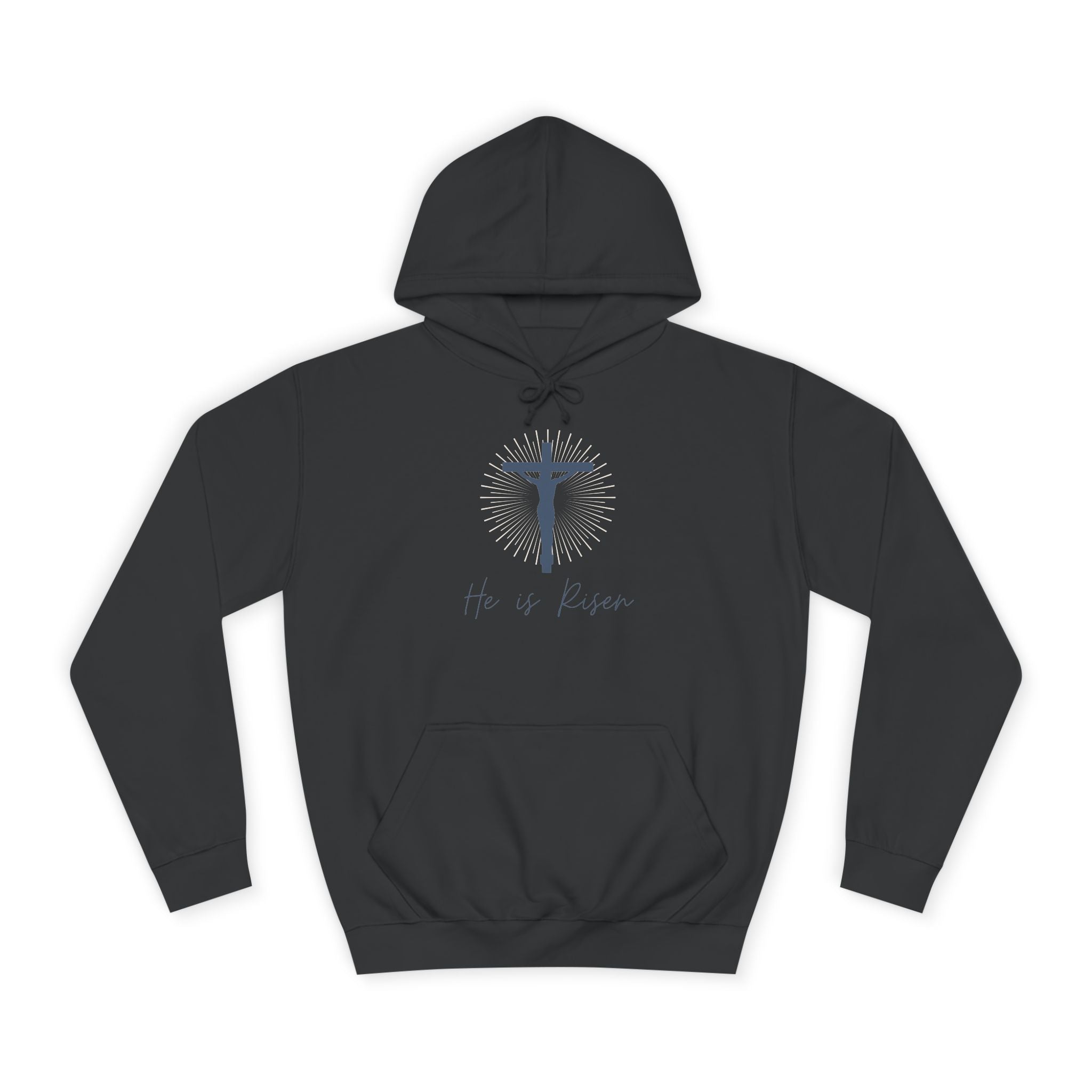 He is Risen Hoodie – Christian Easter Resurrection Sweatshirt | Inspirational Faith Apparel