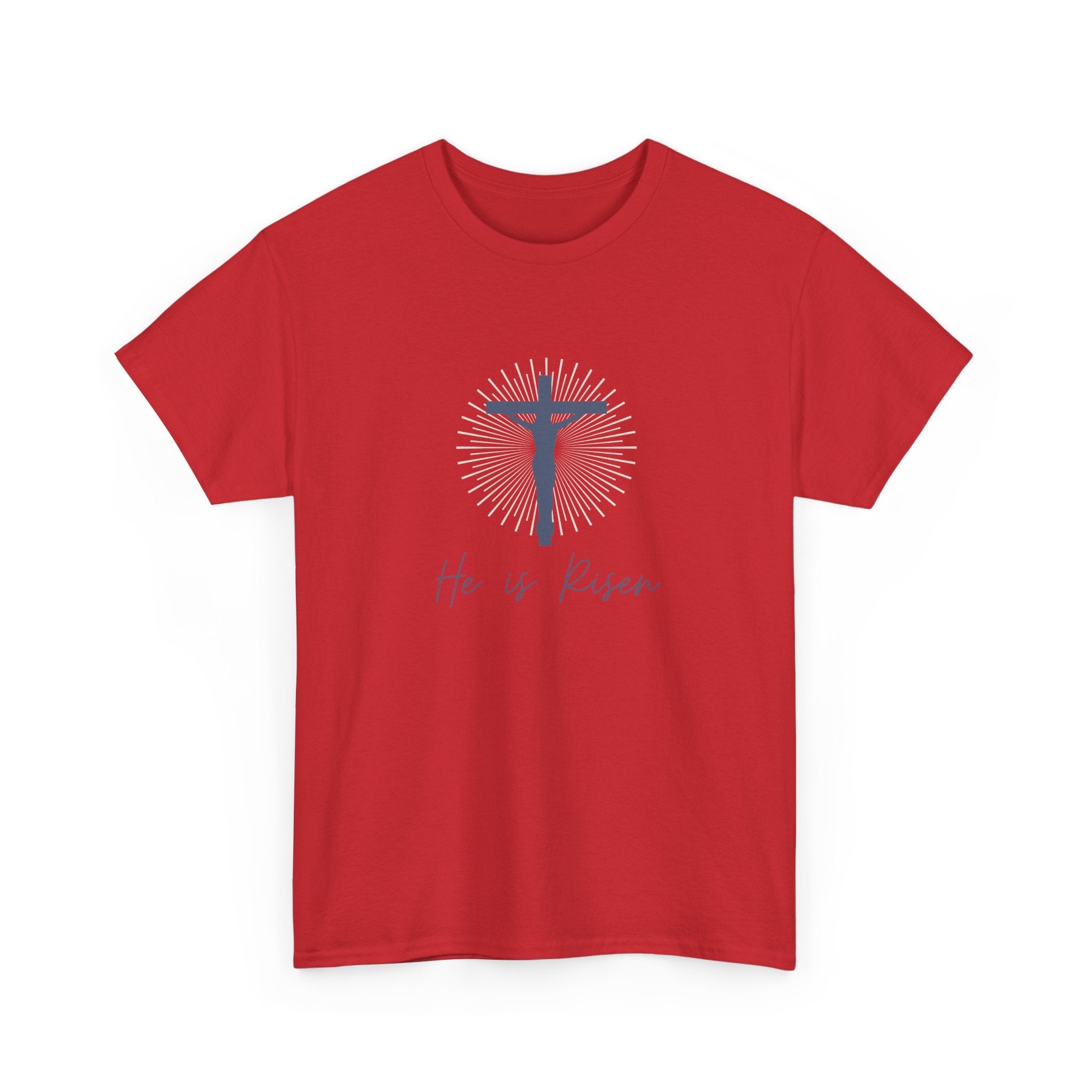 He is Risen T-Shirt – Christian Easter Resurrection Tee - Inspirational Faith Graphic Shirt